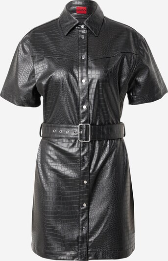 HUGO Dolga srajca 'Kerve-1' | črna barva, Prikaz izdelka