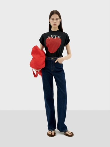 Thinking MU - Camiseta ' ART LOVE ' en negro