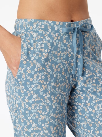 SCHIESSER Pyjamahose ' Mix & Relax ' in Blau