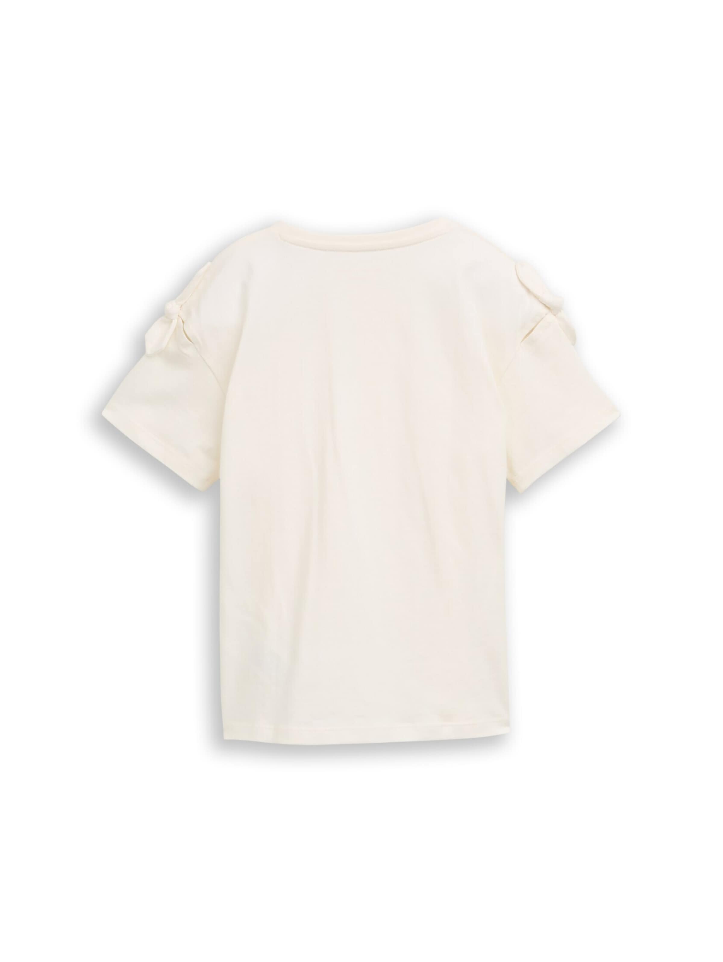 TOM TAILOR T-Shirt in Weiß