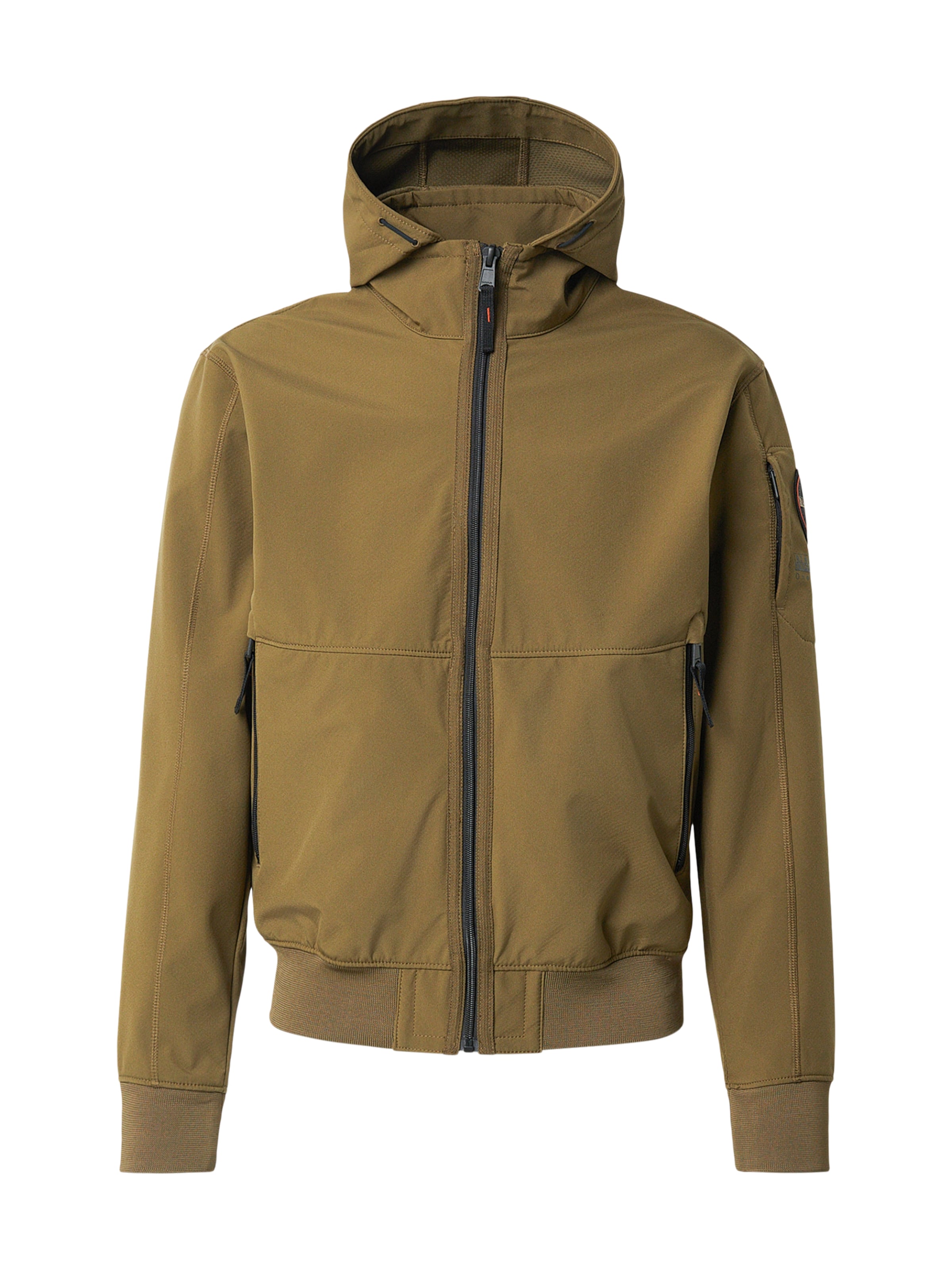 Geacă de primăvară-toamnă 'A-MELVILLE' de la NAPAPIJRI pe verde: față