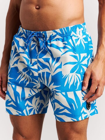 PROTEST Board Shorts 'PRTPanther' in Blue