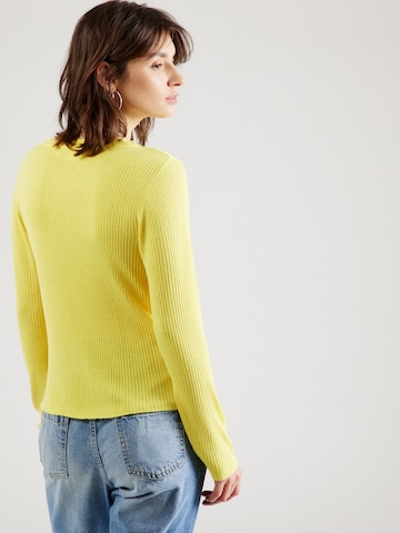 VILA Sweater 'ABELLA' in Yellow