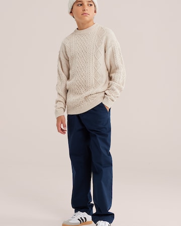 Pull-over WE Fashion en beige