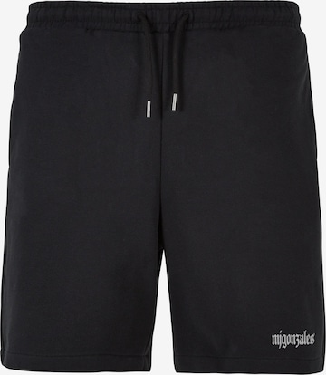 Pantalon MJ Gonzales en noir : devant