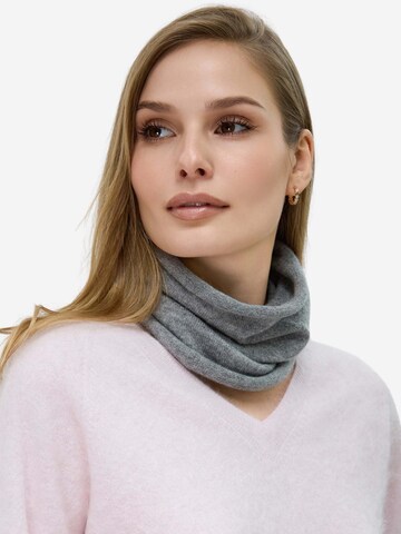 BELLEMERE NEW YORK Scarf 'Multifunktionaler Kaschmir-Nackenwärmer 3-in-1' in Grey: front