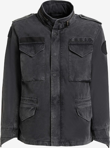 Giacca di mezza stagione 'Gene' di khujo in nero: frontale