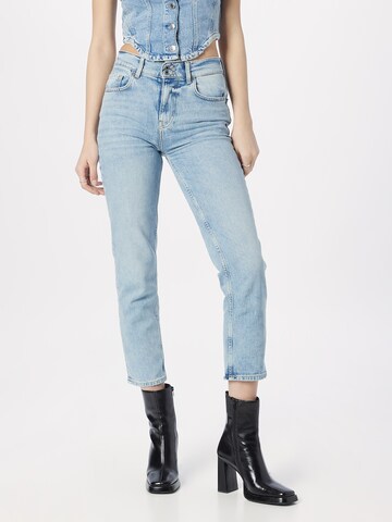 Liu Jo Regular Jeans in Blauw: voorkant