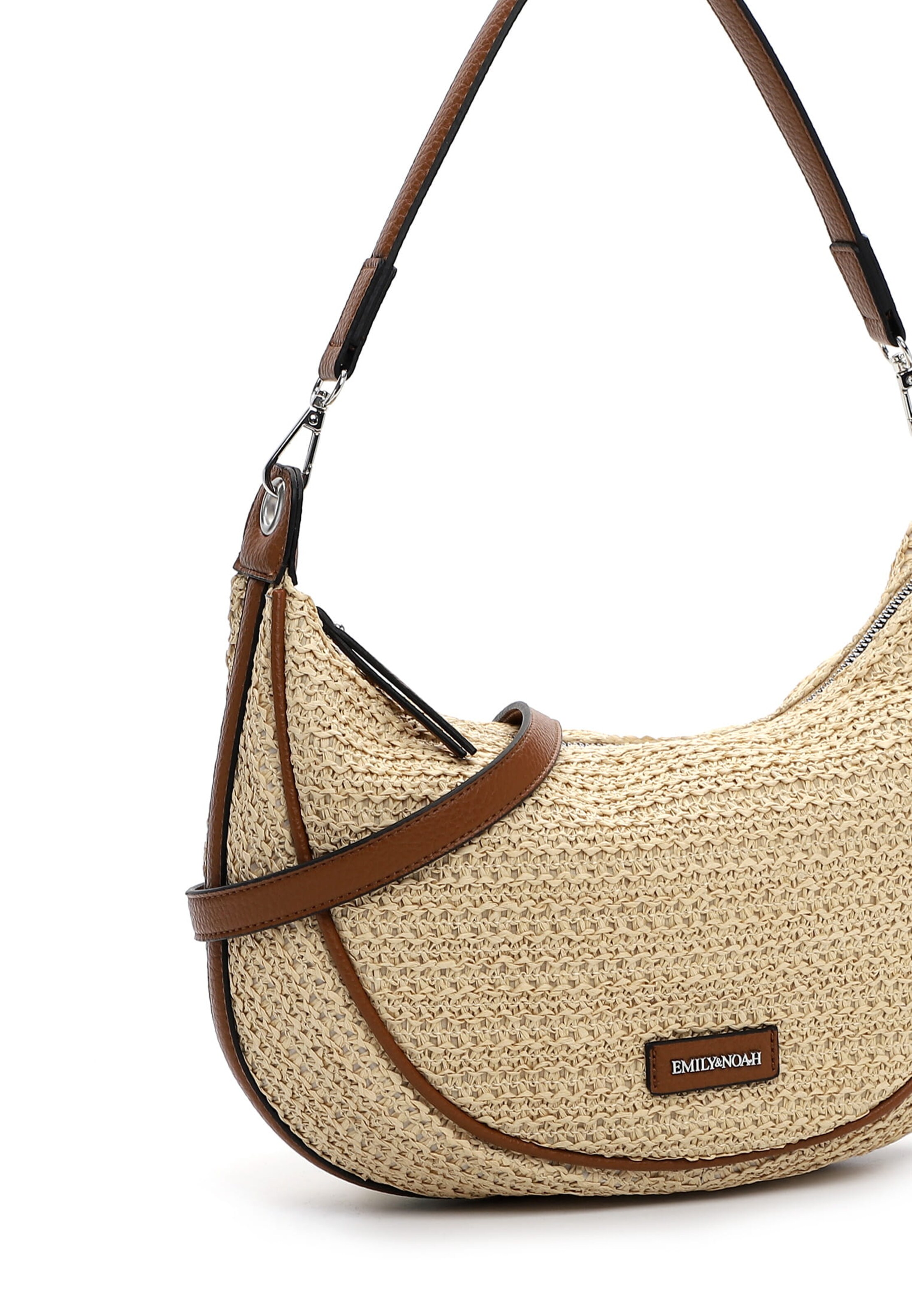 Emily & Noah Schultertasche 'Elda' in Beige