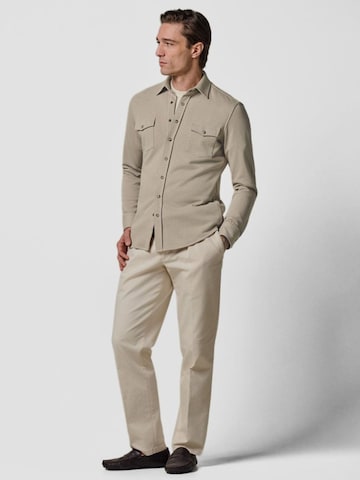 Profuomo Knit Cardigan in Beige