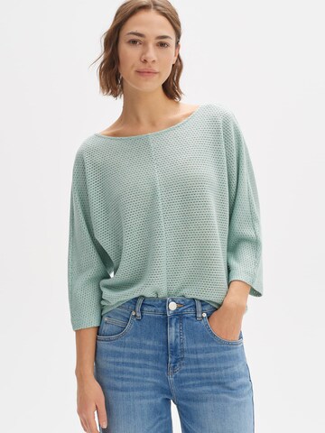 OPUS Pullover 'Semilia' i grøn: forside