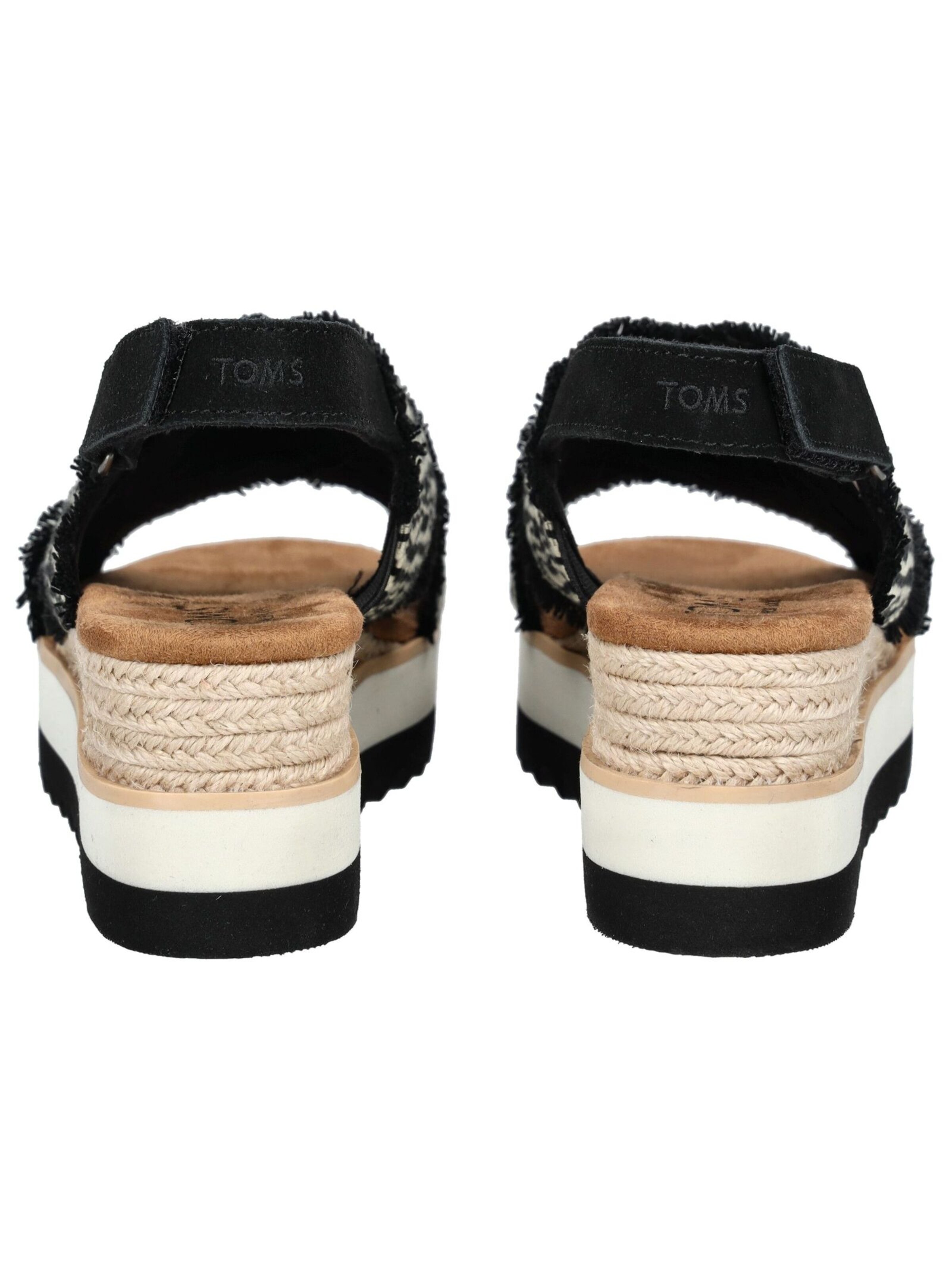 TOMS Sandaal in Zwart