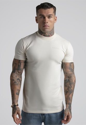 SikSilk Koszulka w kolorze beżowy: przód