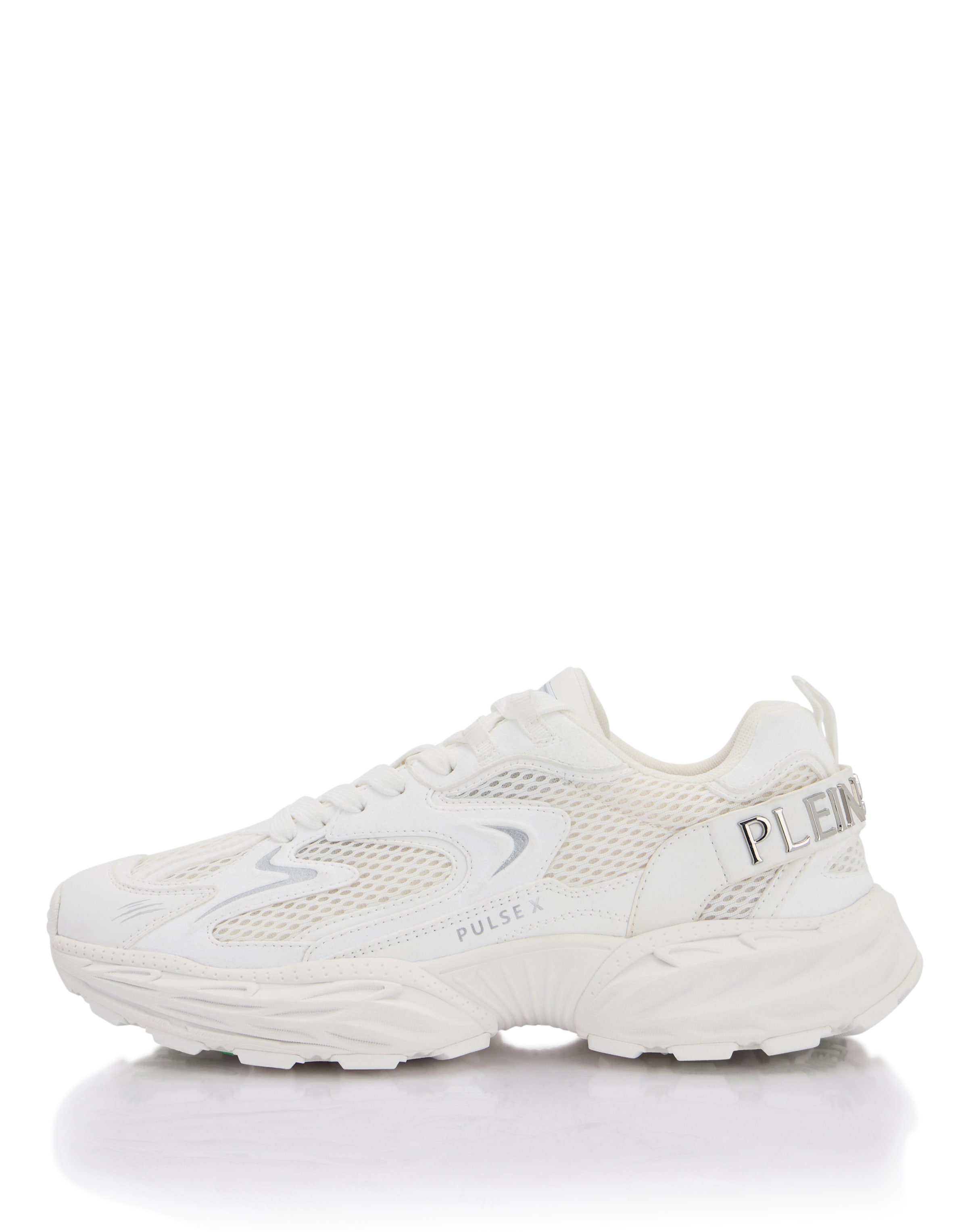 Sneaker bassa 'Pulse X' Plein Sport di colore argento / bianco, Visualizzazione prodotti