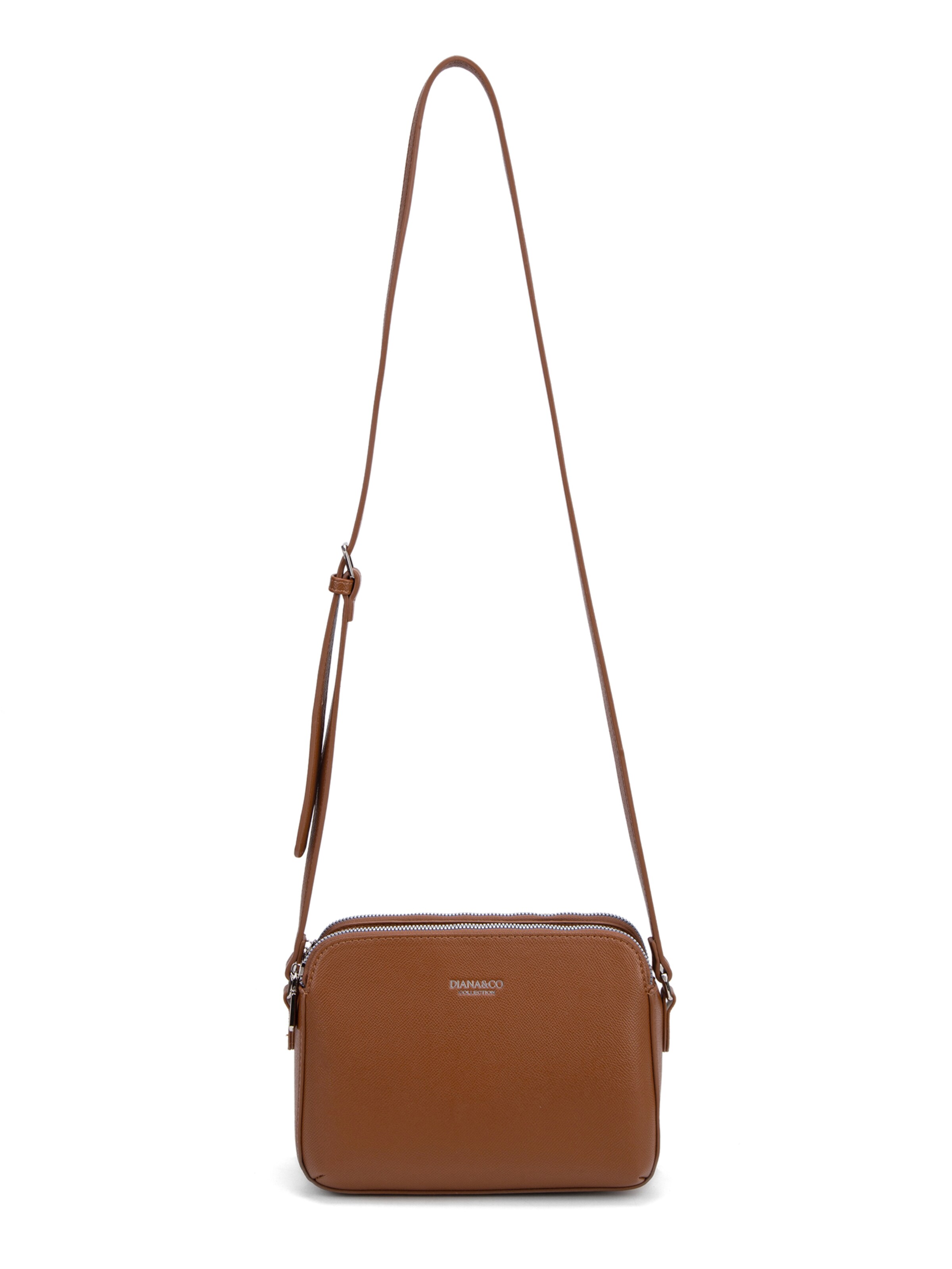 Borsa a tracolla di Diana&Co. in marrone