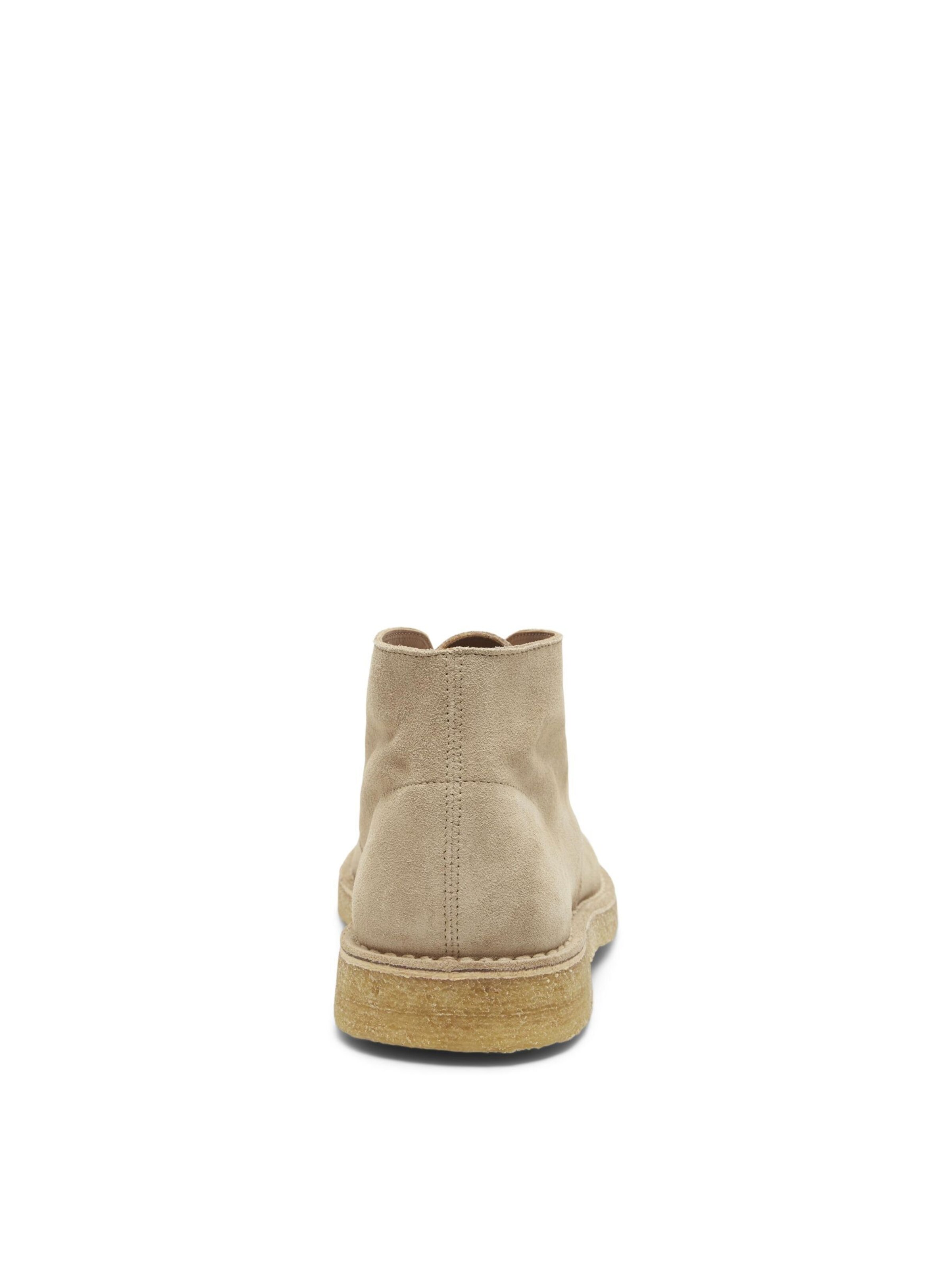 SELECTED Chukka boots 'SLHRICCO' in Beige
