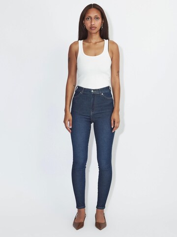 Dr. Denim Skinny Jeans 'Moxy High Skinny'‌‌‌‌ in Blau