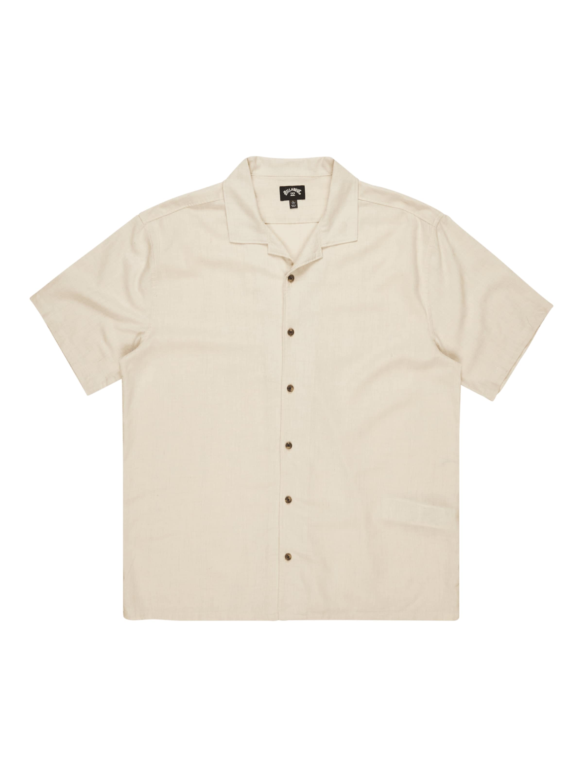 Coupe regular Chemise 'Vacay Solid' BILLABONG en blanc : devant