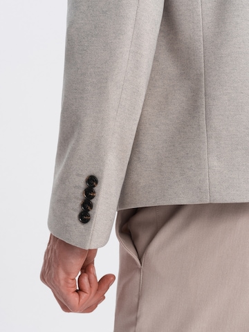 Ombre Regular fit Business-colbert in Beige