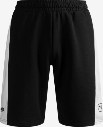 Regular Pantalon de sport 'KING' PUMA en noir : devant