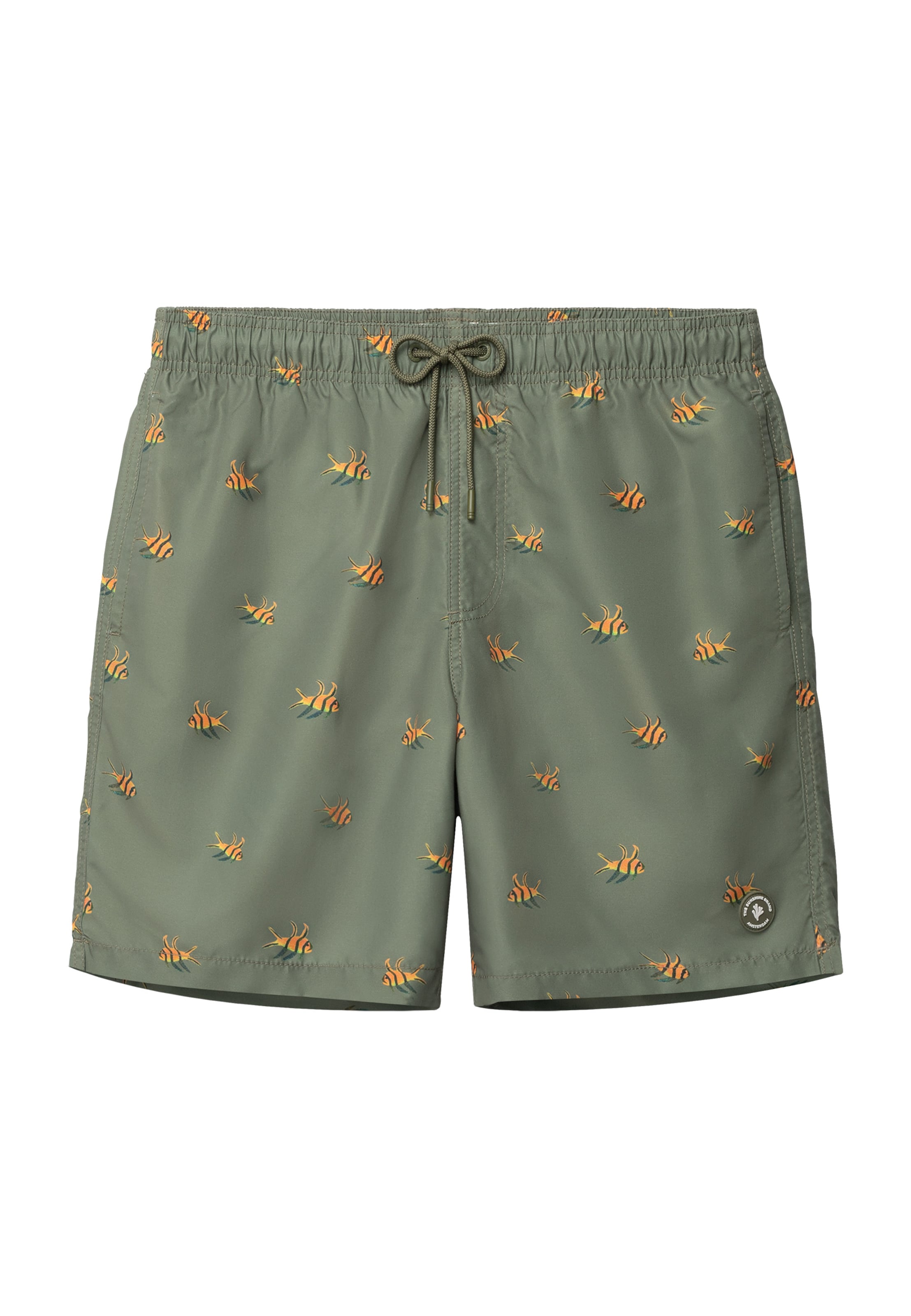The Sunshine Brand Badeshorts 'Mike' in Grün: Vorderseite
