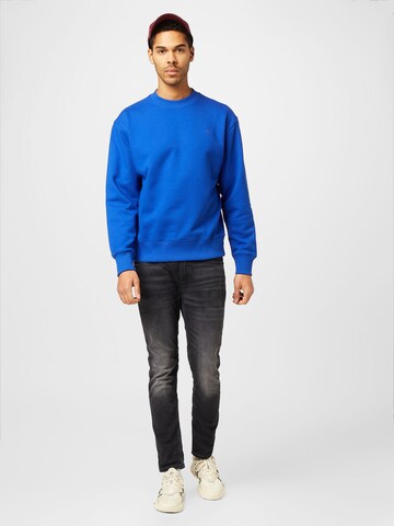 ADIDAS ORIGINALS Sweatshirt 'Adicolor Contempo Crew French Terry' in Blauw