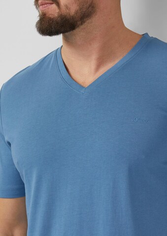 s.Oliver T-Shirt in Blau