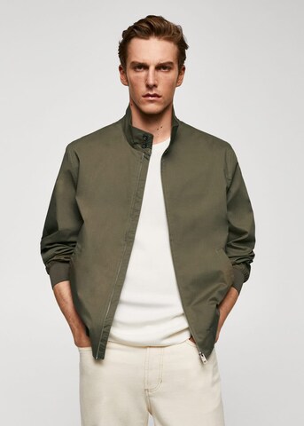 MANGO MAN Between-Season Jacket 'Jon' in Green: front