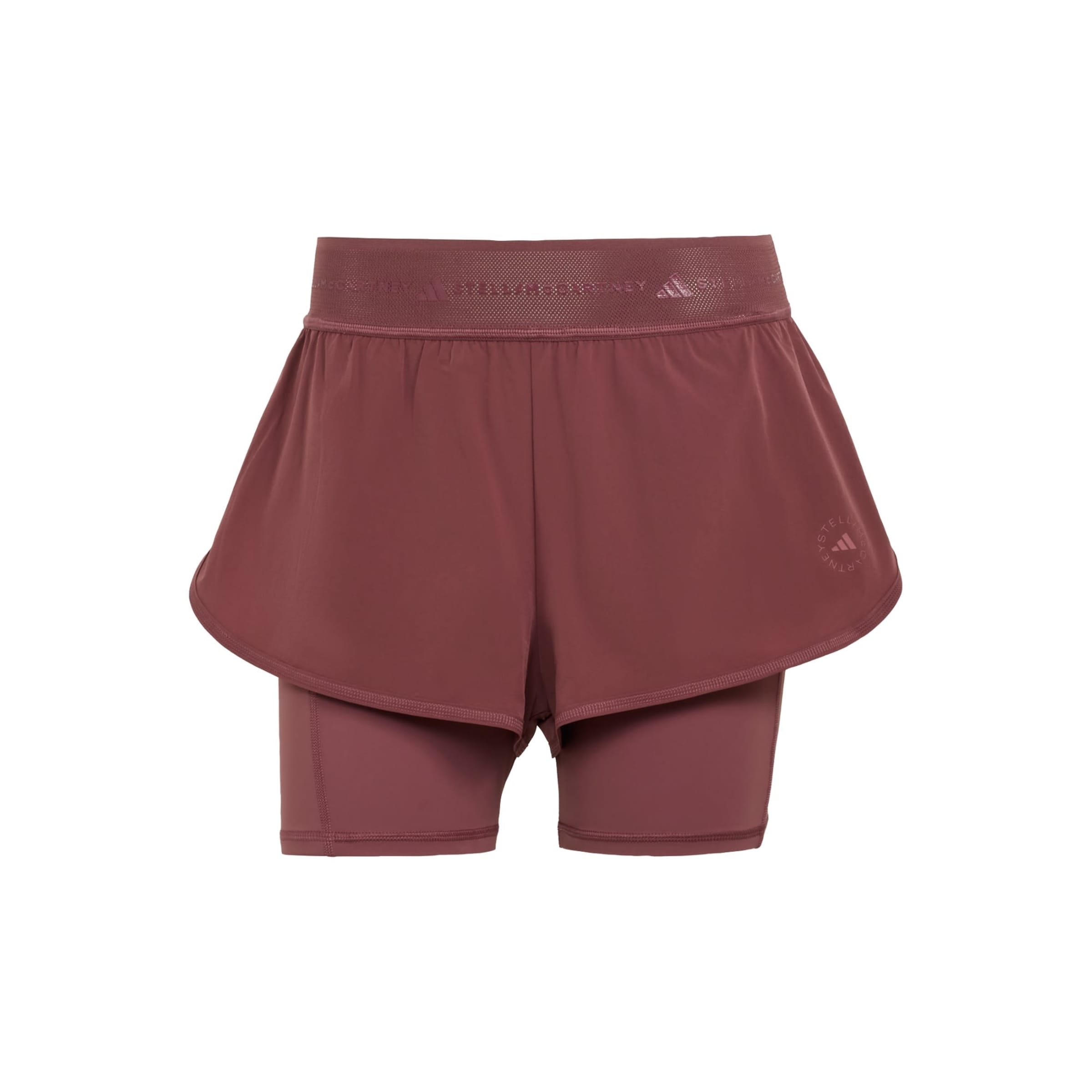 ADIDAS BY STELLA MCCARTNEY Skinny Sportovní kalhoty 'Training' – červená: přední strana