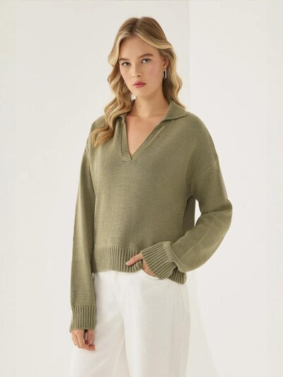 Hiccup Pullover 'Pullover' em S em verde, Vista do artigo