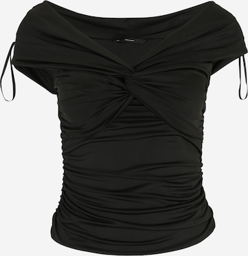 T-shirt Vero Moda Petite en noir : devant