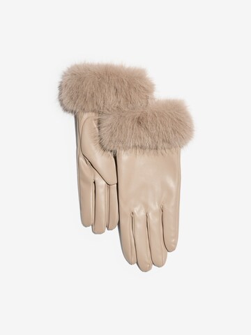 Lipsy Vingerhandschoenen in Beige