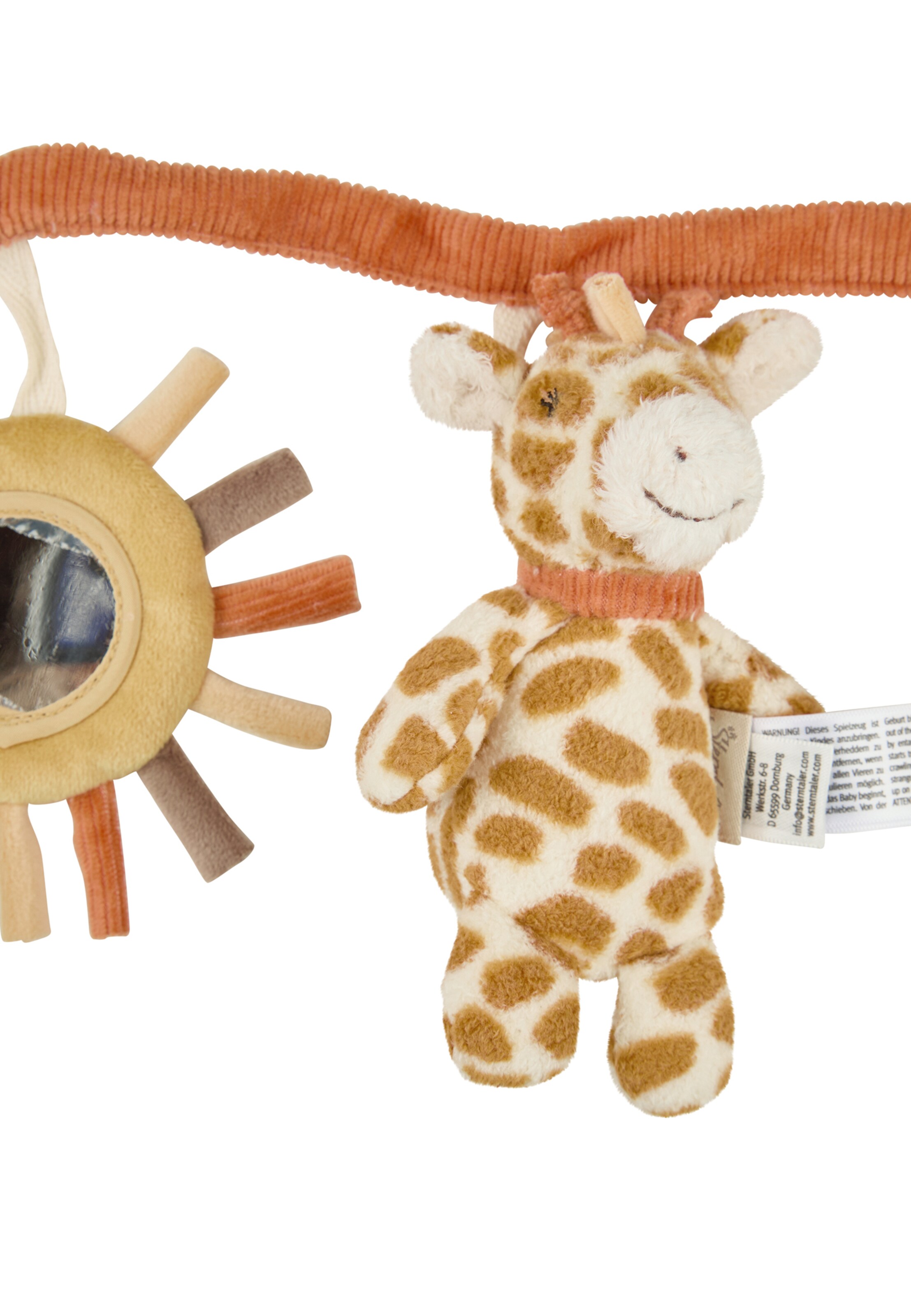 STERNTALER Stuffed animals 'Giraffe' in Brown