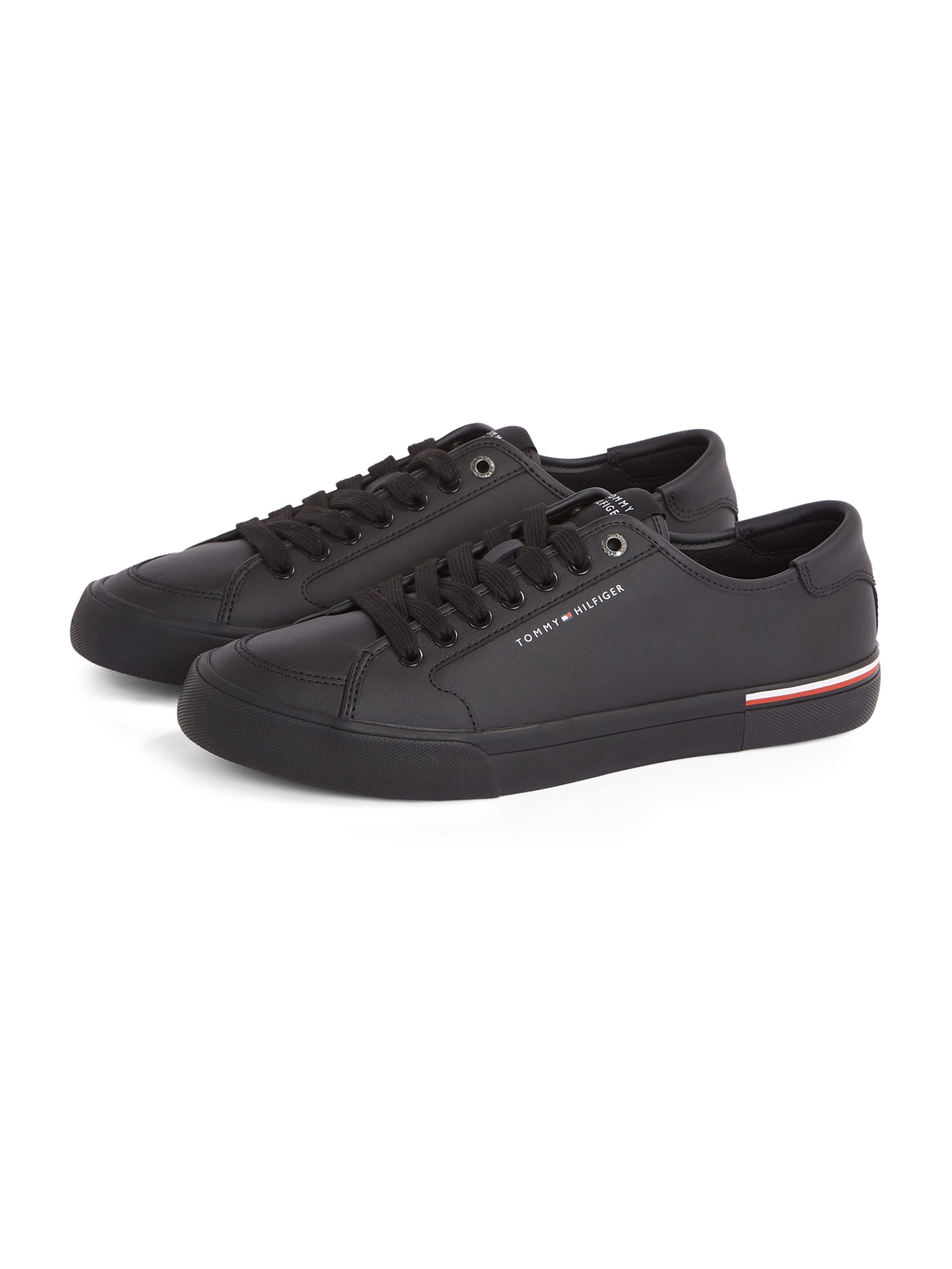TOMMY HILFIGER Sneaker 'CORE CORPORATE' in Schwarz: Vorderseite