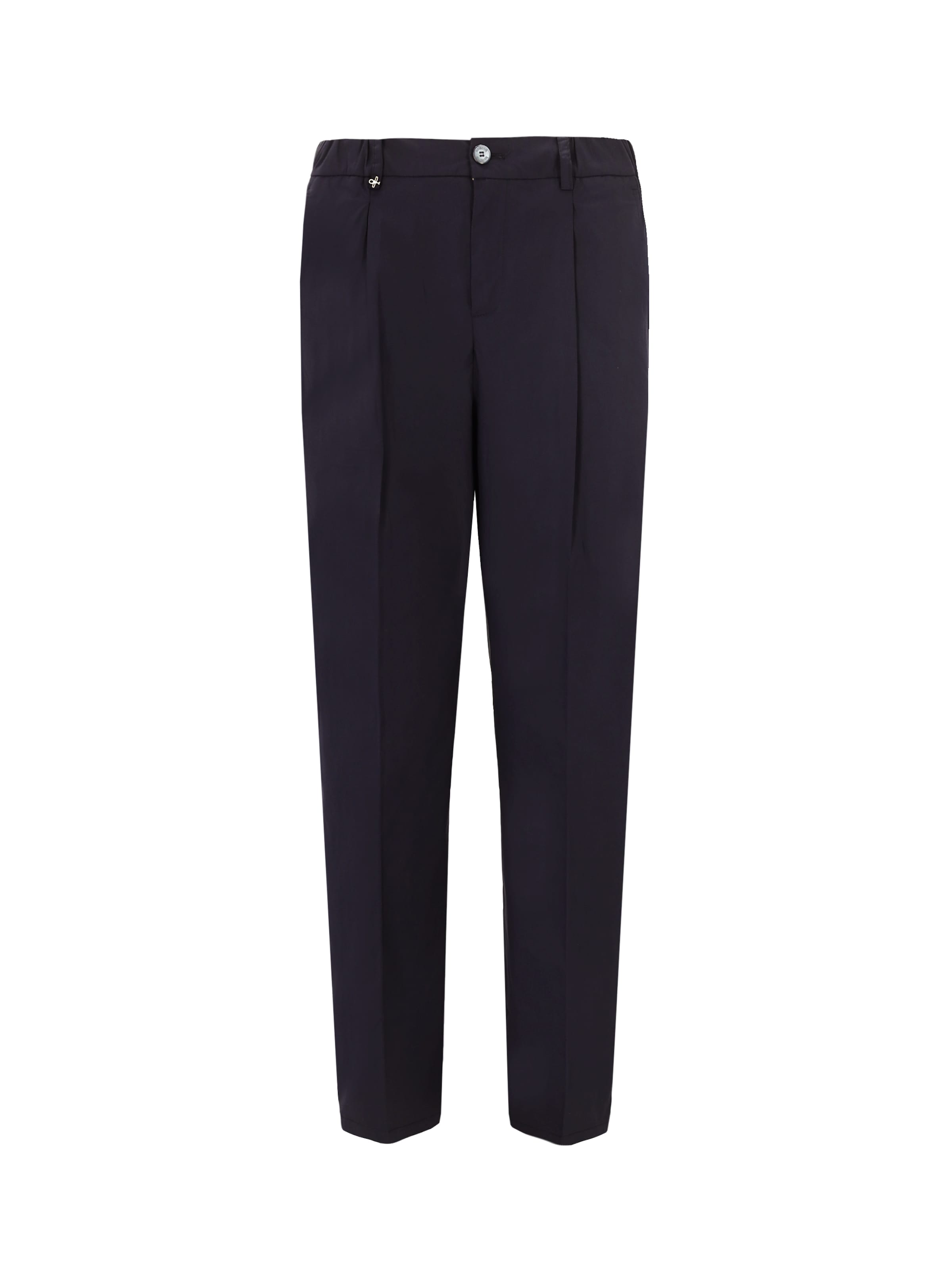 Loosefit Pantaloni con pieghe 'Ban Grano' di Distretto12 in blu: frontale