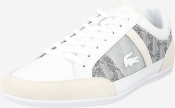 Baskets basses 'CHAYMON' LACOSTE en blanc : devant