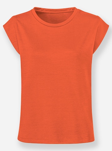 heine T-shirt i orange