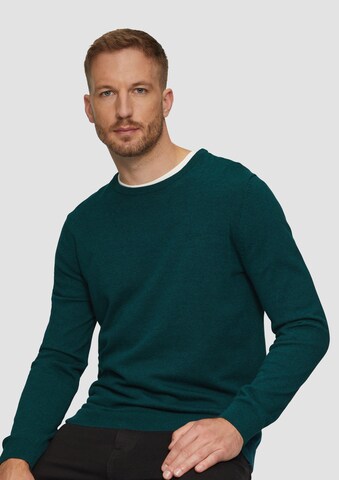s.Oliver Trui in Blauw: voorkant