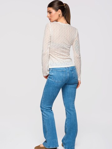 Camicia da donna di Ombre in beige