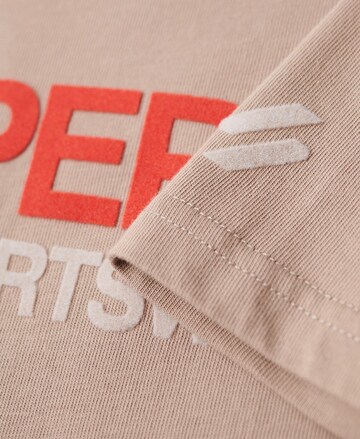 Superdry Performance shirt in Beige