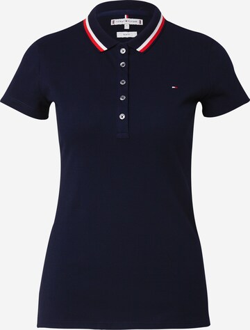 T-shirt TOMMY HILFIGER en bleu : devant