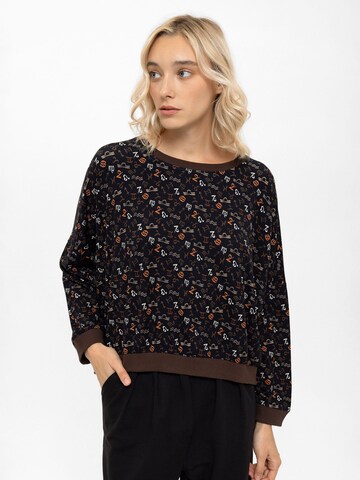 Anou Anou Sweatshirt in Schwarz