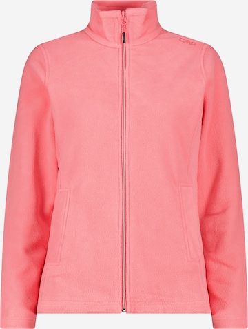 CMP Athletic Fleece Jacket in Orange: front