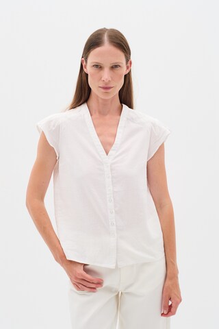 InWear Blouse 'Farida' in Wit: voorkant