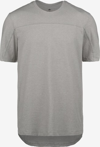 ADIDAS SPORTSWEAR - Regular Fit Camisa funcionais 'CITY BASE TEE' em cinzento