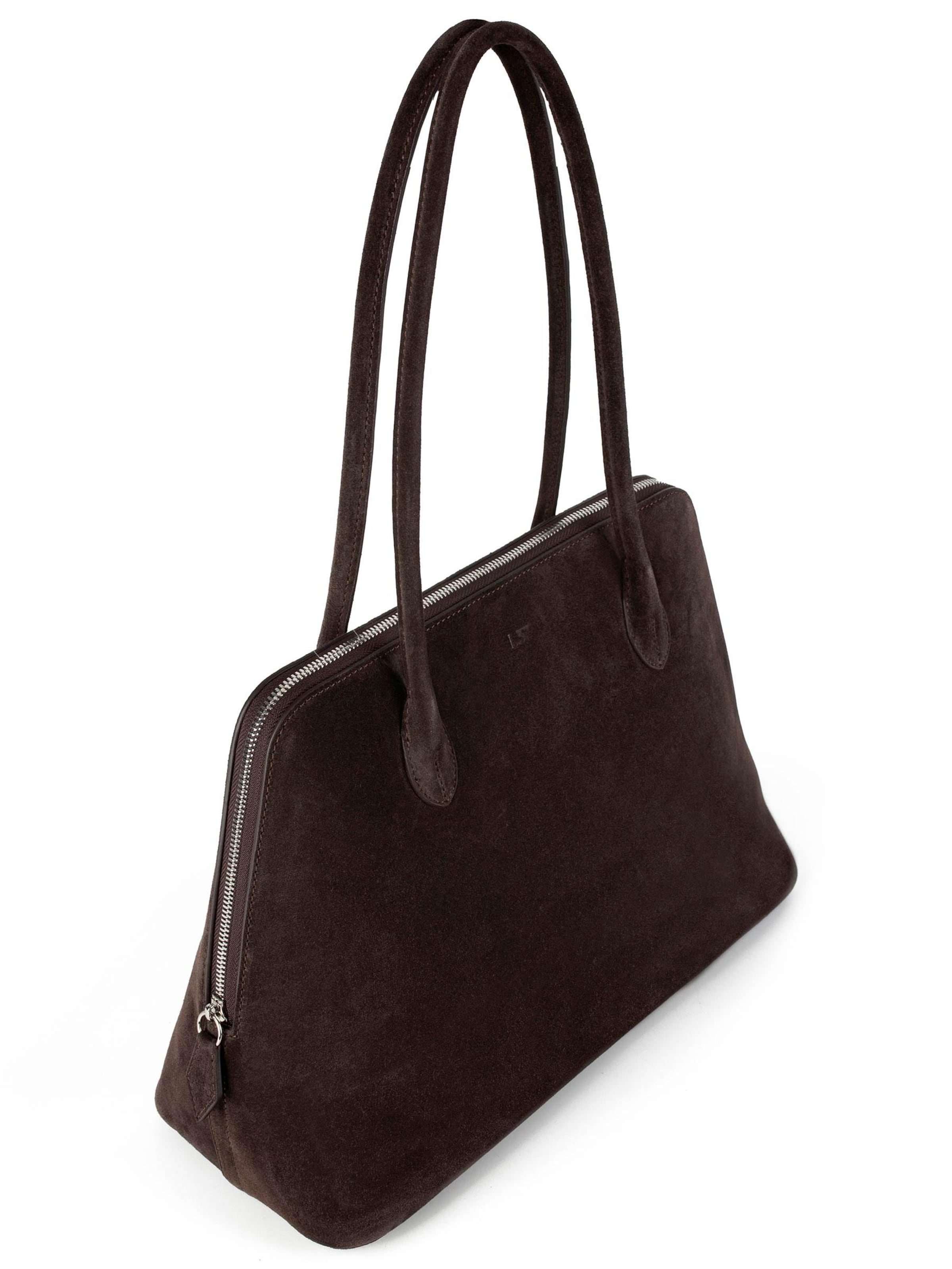 L37 HANDMADE SHOES Håndtaske 'VERONA' i brun