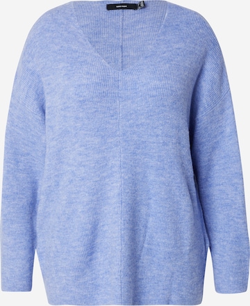 Vero Moda Curve Neulepaita 'VMClefile' värissä lila: etupuoli