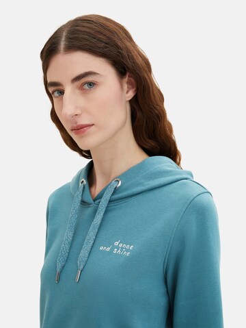 TOM TAILOR Sweatshirt in Blau