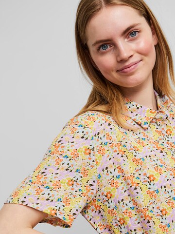 Robe-chemise 'My' PIECES en mélange de couleurs