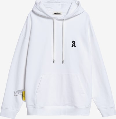 ARMEDANGELS Sweatshirt 'MAALI ICONIC' in schwarz / weiß, Produktansicht